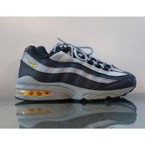 Big Kid's Nike Air Max 95 Off Noir/Dynamic‎ Yellow (BV1245 001) Size 4Y